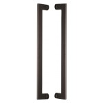 M Marcus Heritage Brass Back to Back Door Pull Handle Apollo Design 460mm length